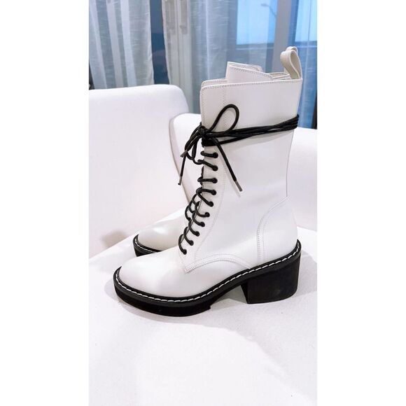 khaite cody boots white 10B - Picture 7 of 13